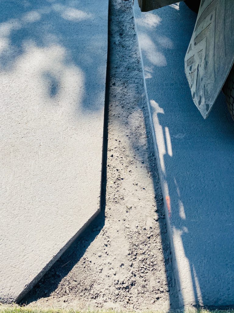Driveway Repair Cut