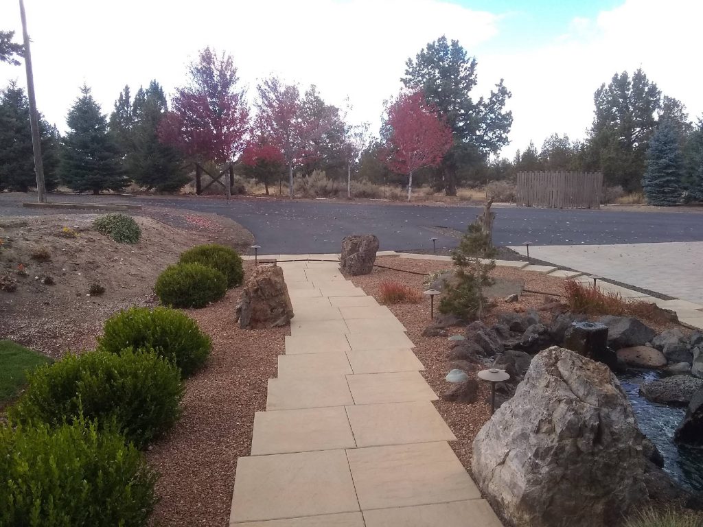 Gorgeous Landscaping with new driveway